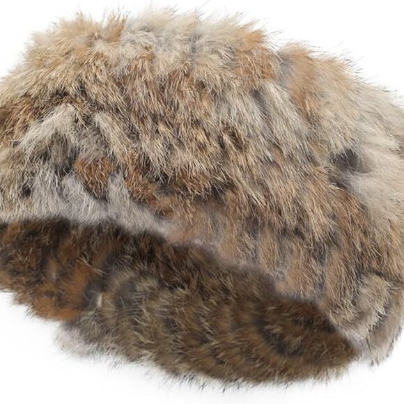 ZLYC Rabbit Fur Headband - Picture 2 of 4